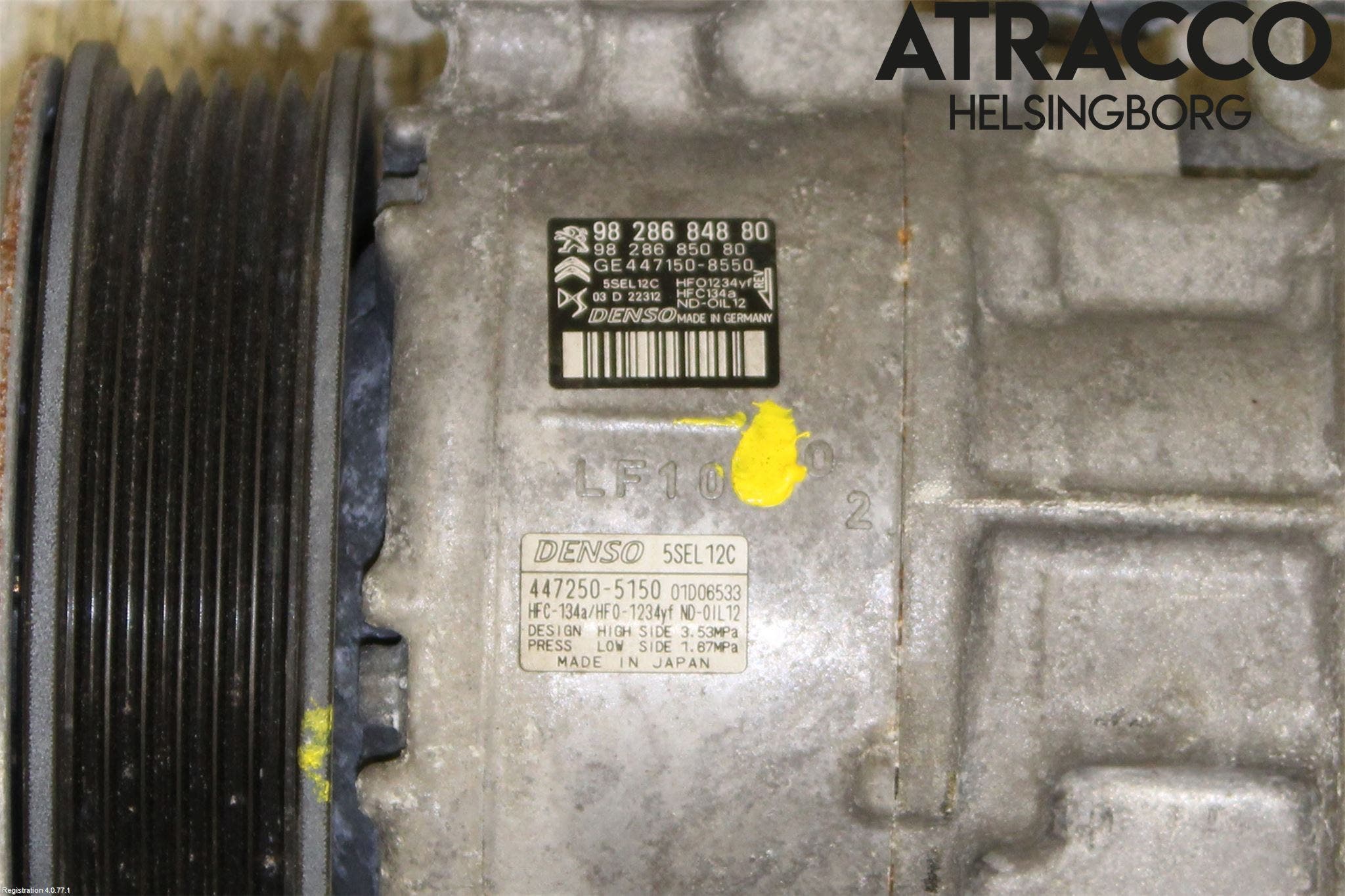 Peugeot 208/E-208 20- Ac Kompressor