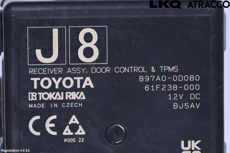 Toyota YARIS CROSS XP21 21- Styrenhet Dörr