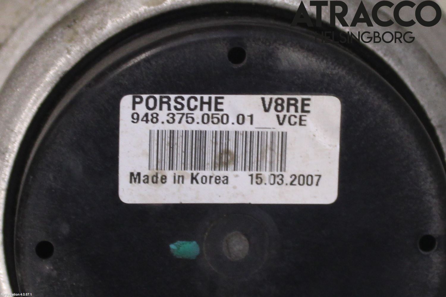 Porsche CAYENNE 03- Motorkudde