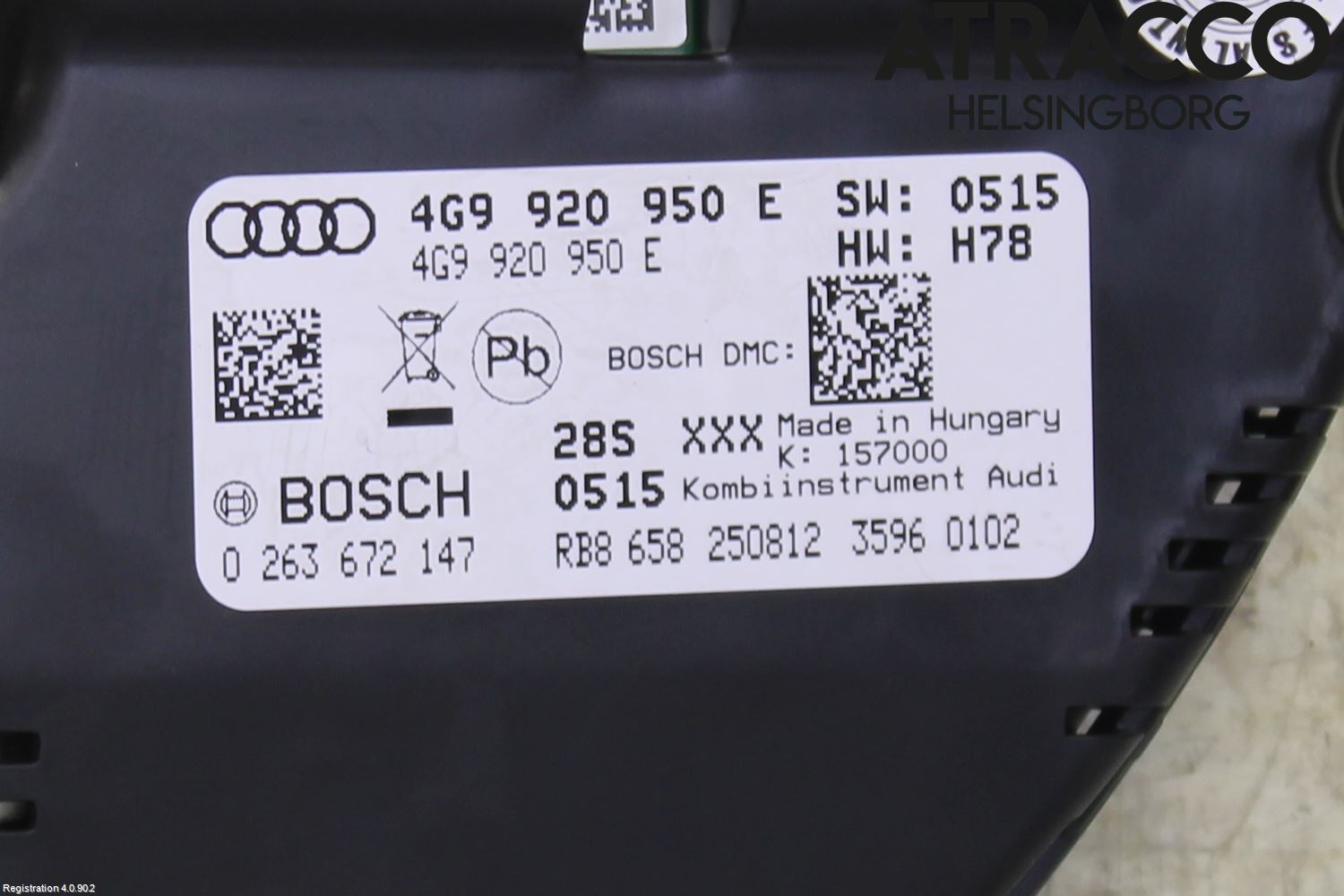 Audi A6 ALLROAD 12-18 Instrument Komb