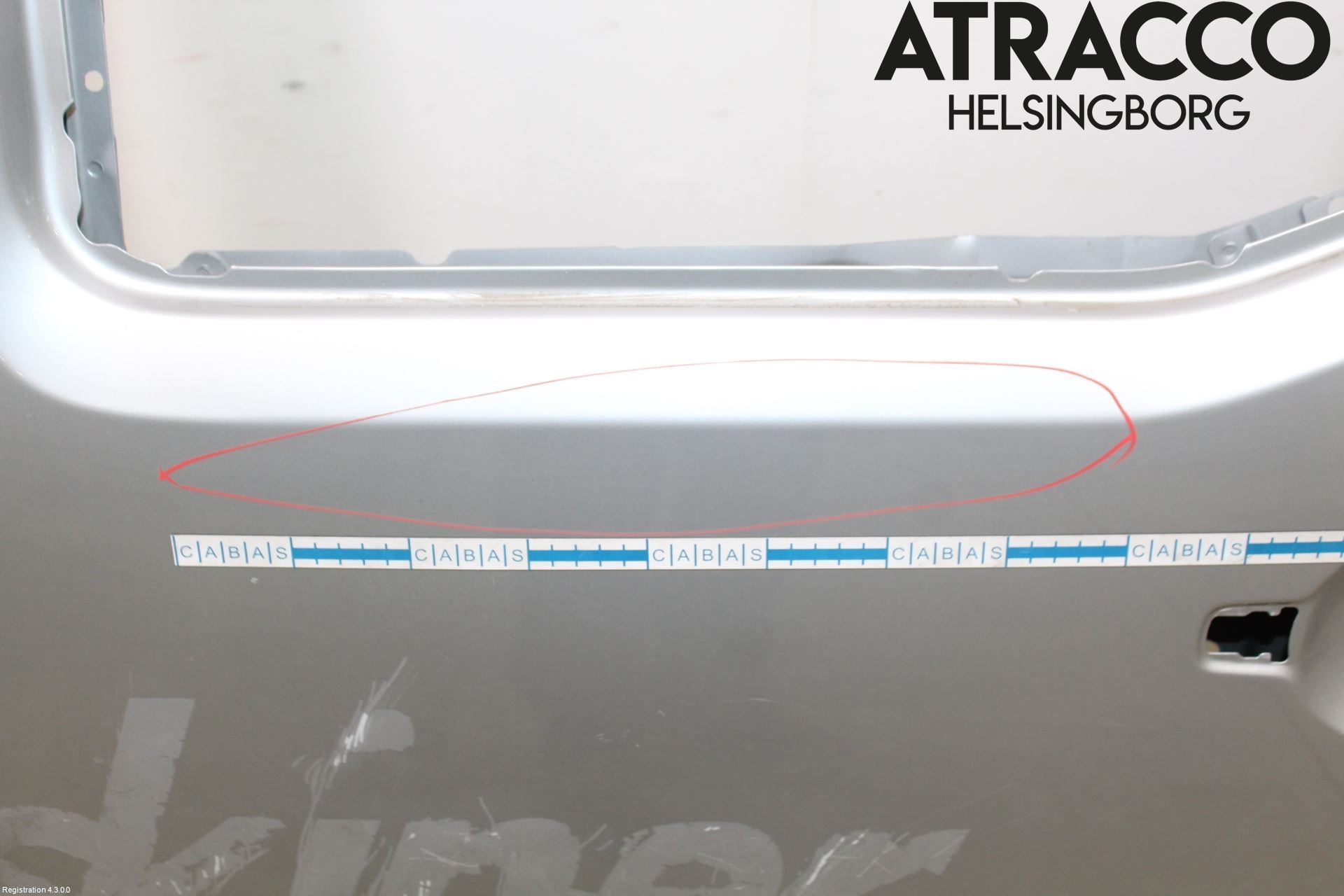 Nissan NAVARA 05-16 Dörr Bak Vänster