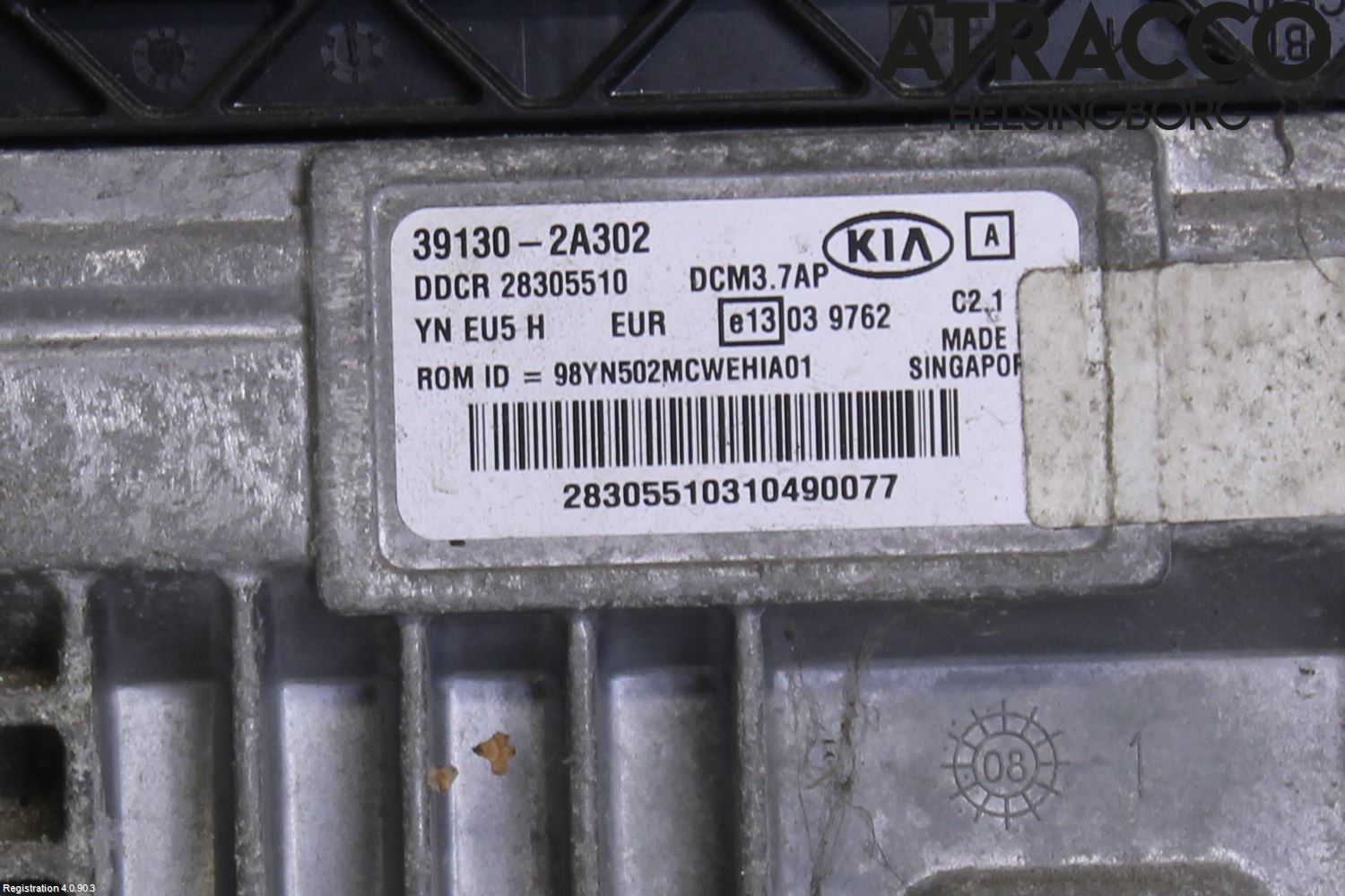 Kia VENGA 10-19 Styrenhet Inspump Diesel