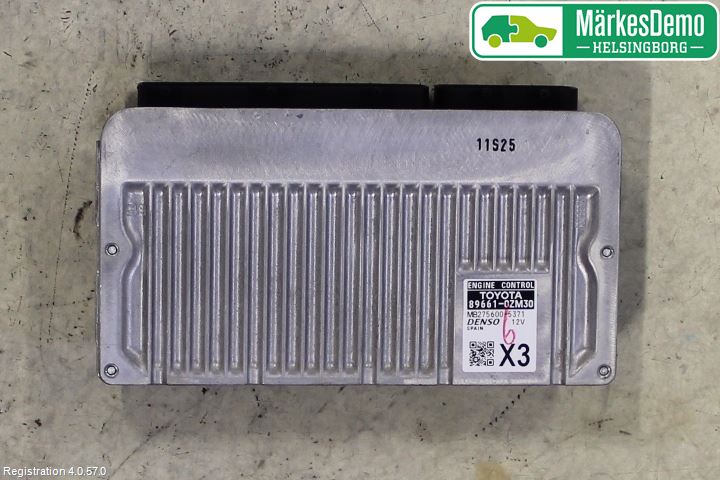 Toyota AURIS 13-19 Styrenhet Insprut Bensin