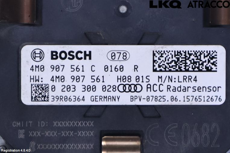 Audi Q7/SQ7 Sensor Adaptiv Farthållare