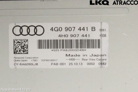 Audi A6/S6 4G 11-18 Styrenhet Parkeringshjälp