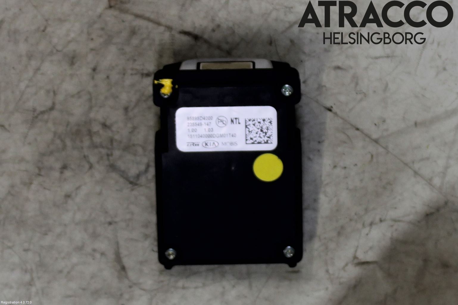 Kia OPTIMA 16-20 Sensor Aktivt Kollisionsskydd