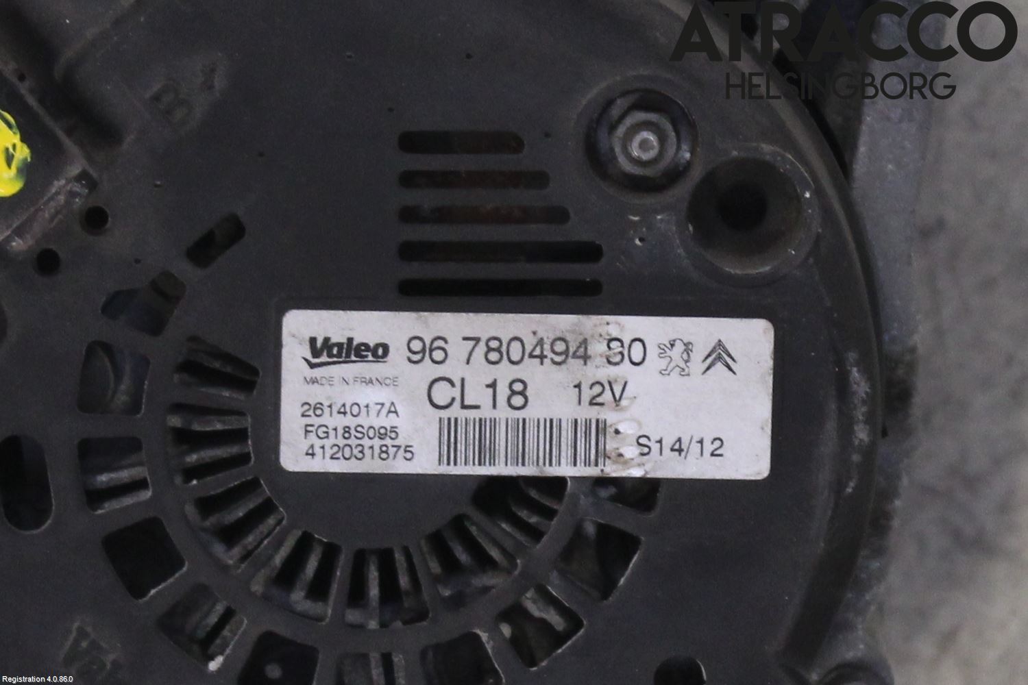 Peugeot 508 11-18 Generator