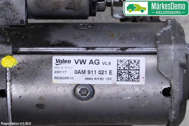 Skoda OCTAVIA (5E) 13-20 Startmotor Diesel