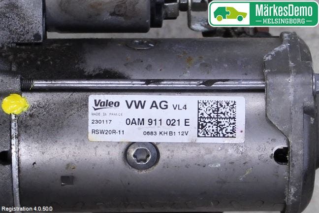 Skoda OCTAVIA (5E) 13-20 Startmotor Diesel