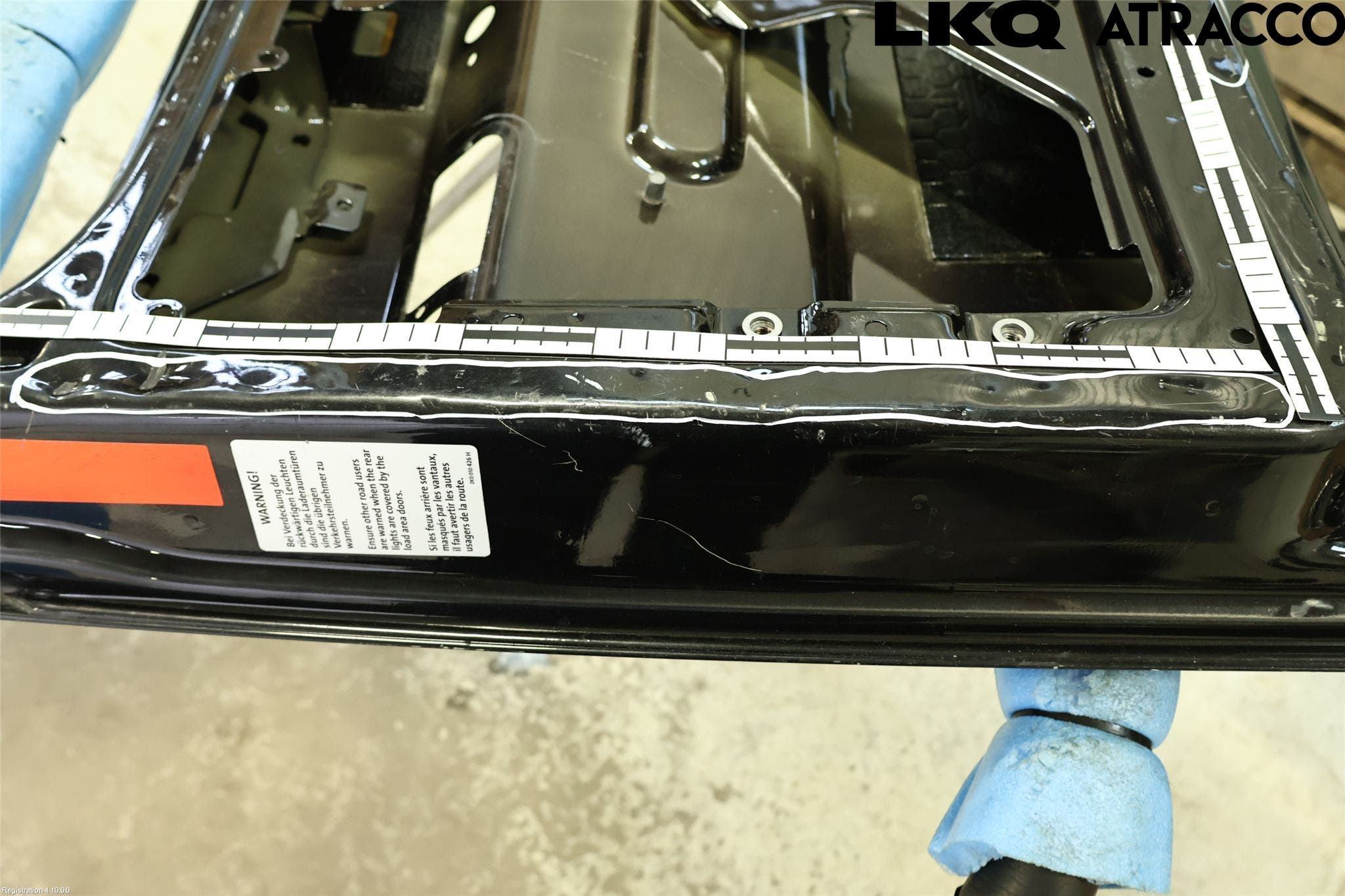 Volkswagen VW CADDY      04-10 Dörr Bak Van-Skåp Vänster