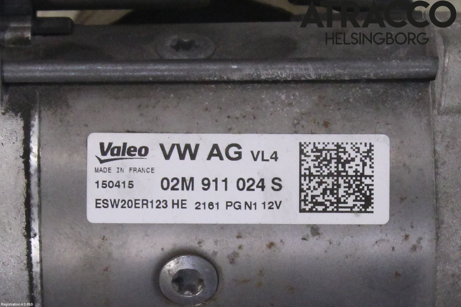 Audi A3/S3 8V 13-20 Startmotor Diesel