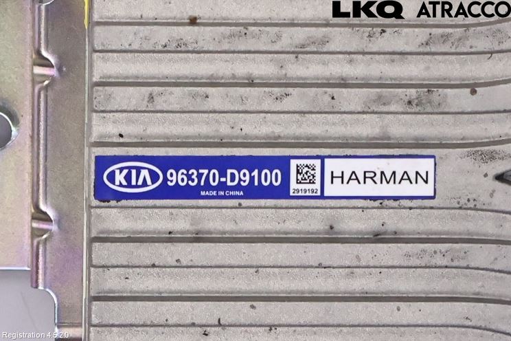 Kia SPORTAGE (QL) 16-21 Radio-Stereo Förstärkare