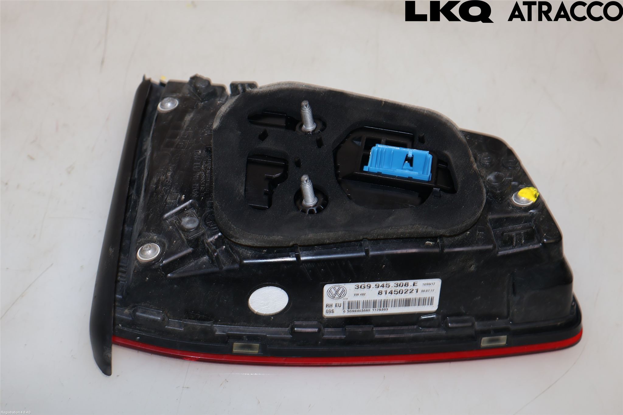 Volkswagen VW PASSAT 15-19 Bakljus Lucka Hö