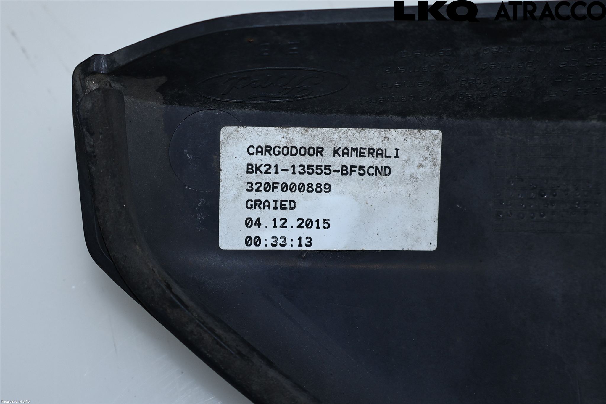 Ford TRANSIT/TOURNEO CUSTOM 13-24 List Bak-Baklucka