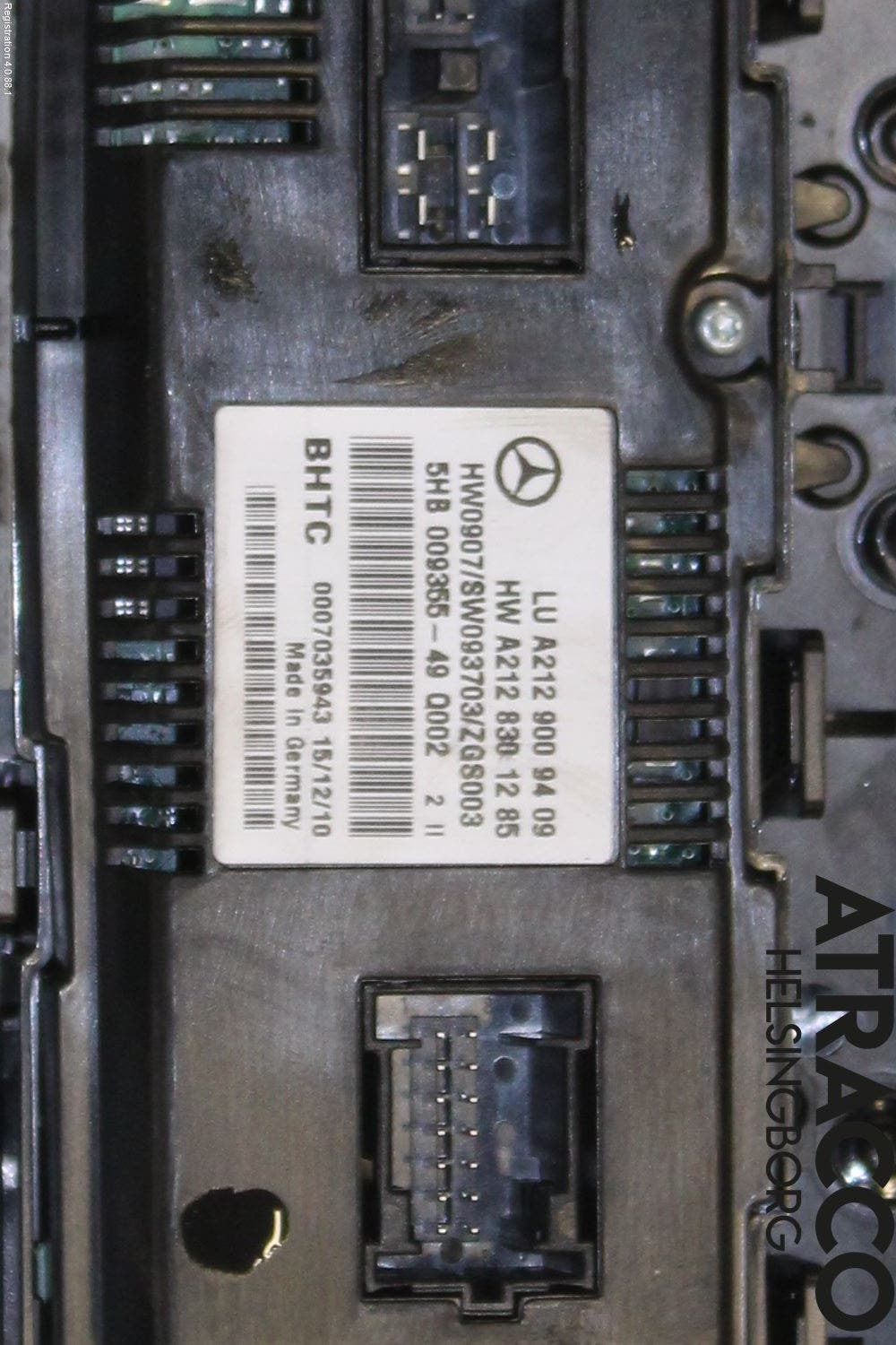 Mercedes-Benz MB E-KLASS (W212) 09-16 Ac Styrenhet Ac Manöveren