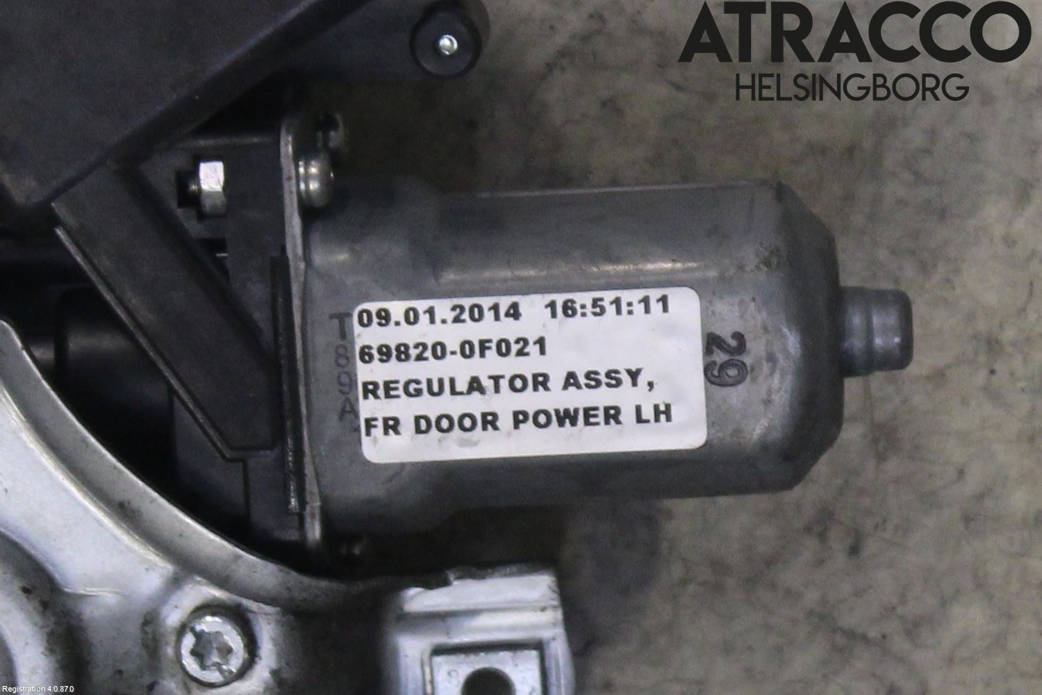Toyota VERSO 09-18 Fönsterhiss El Kompl