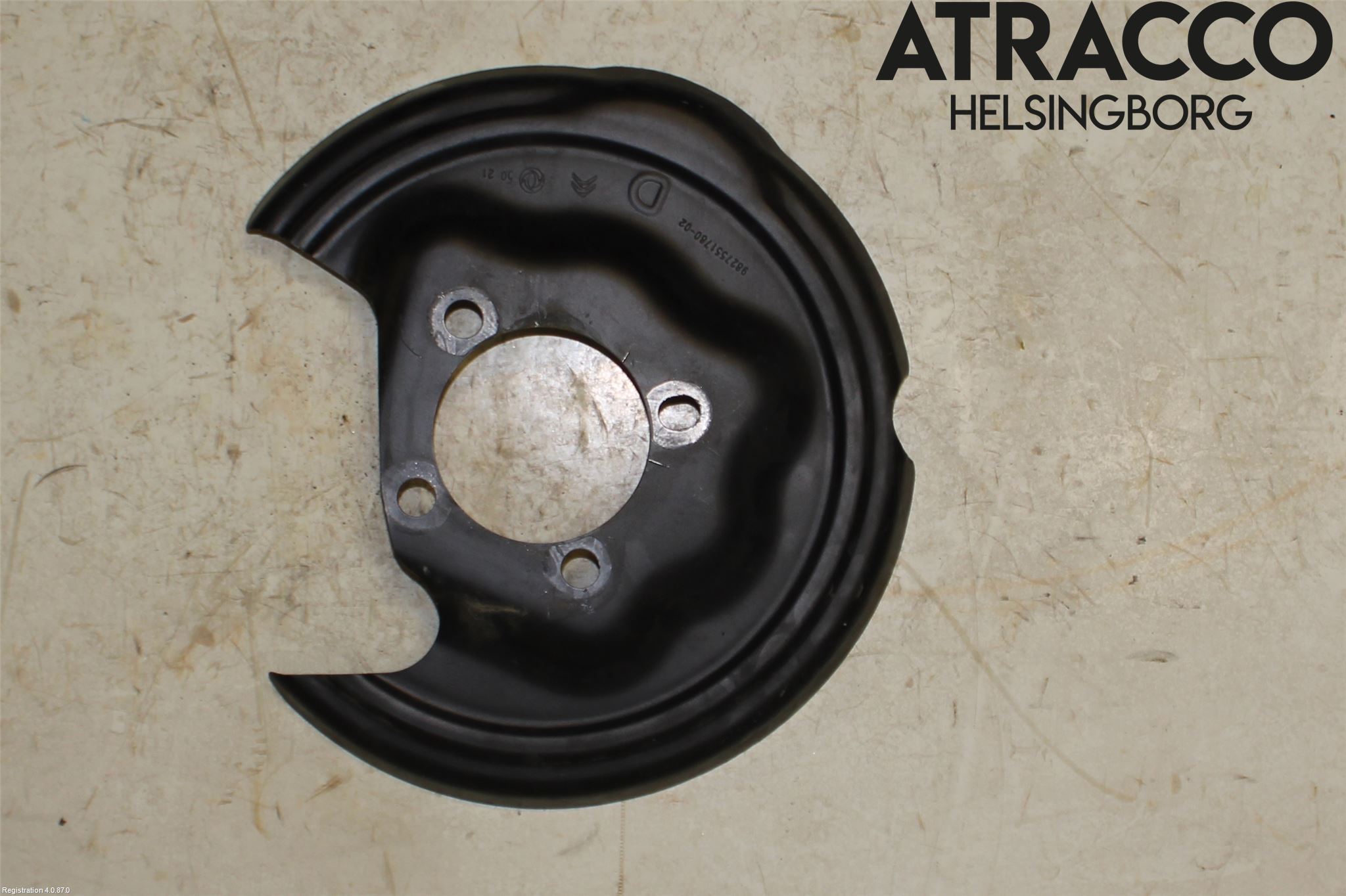 Peugeot 208/E-208 20- Bromssköld Bak