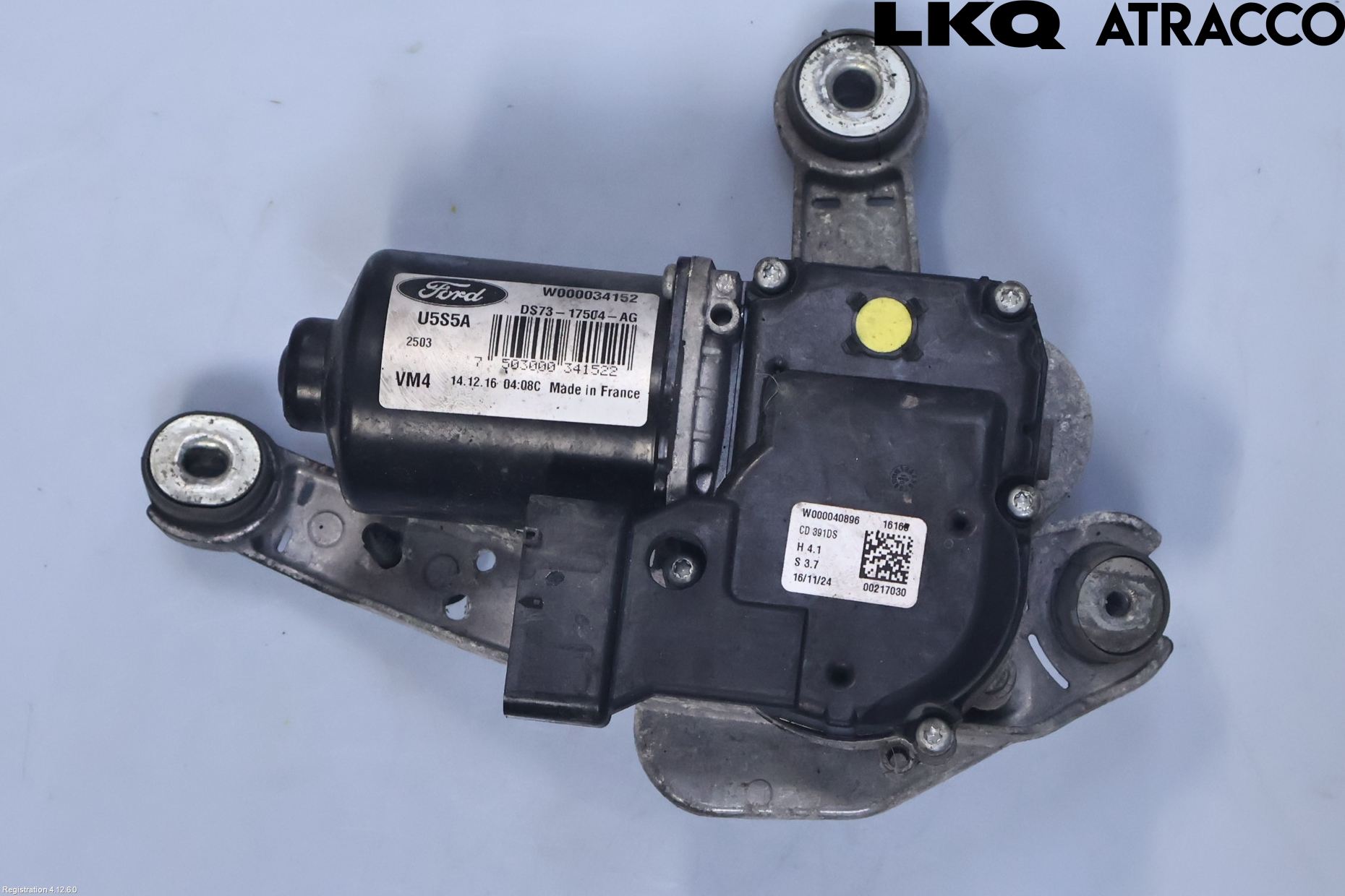 Ford MONDEO 15-22 Torkarmotor Vindruta