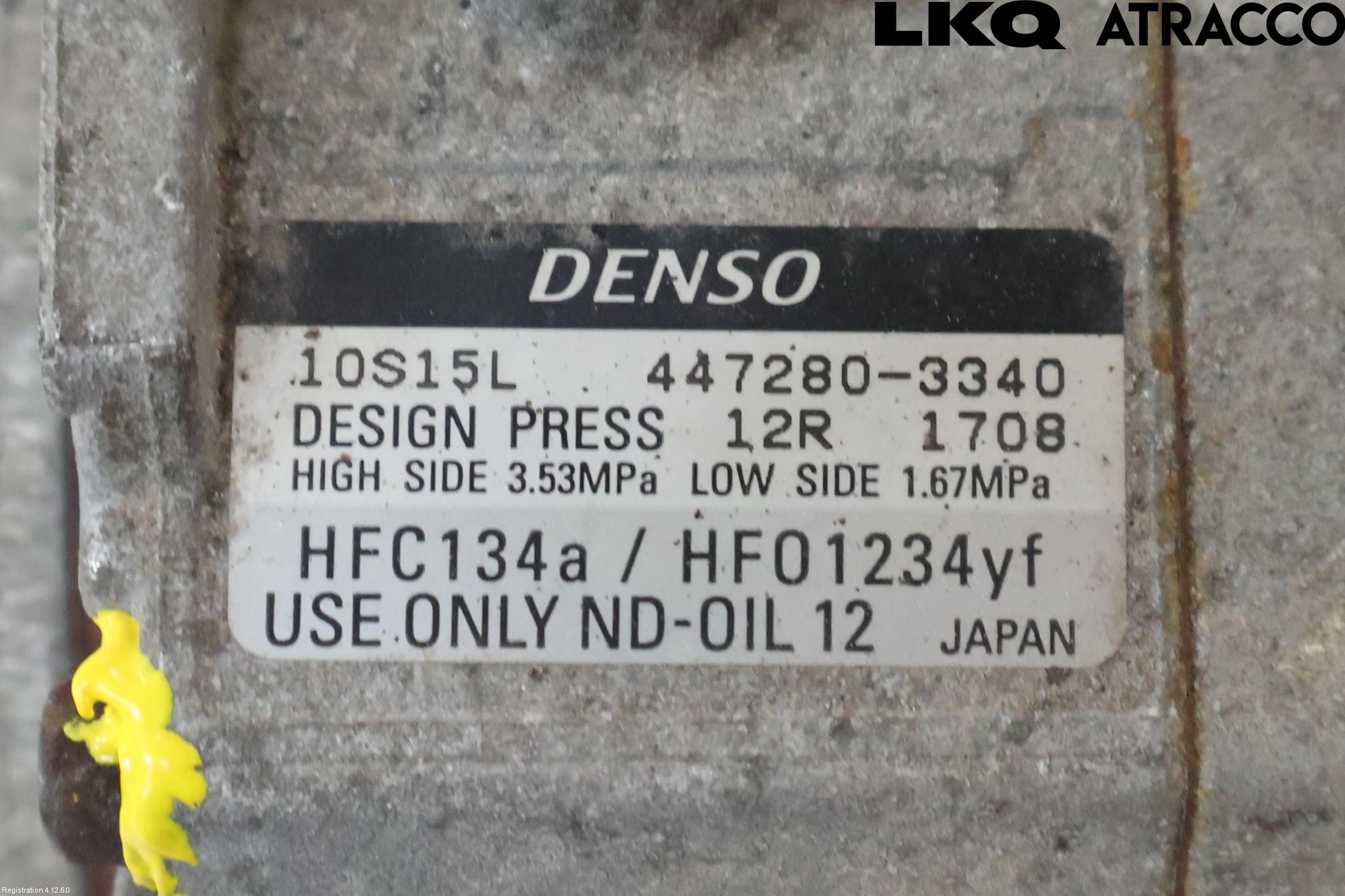 Subaru OUTBACK 15-20 Ac Kompressor