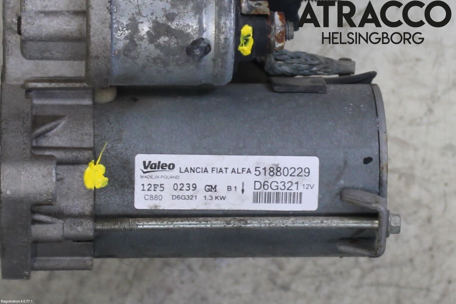 Opel COMBO D 12-18 Startmotor Diesel