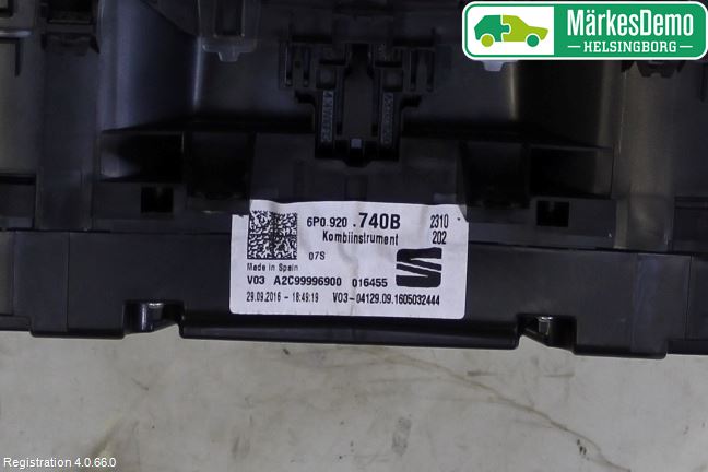 Seat IBIZA IV 08-16 Instrument Komb