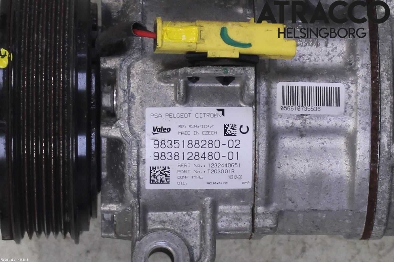 Peugeot 3008 17-24 Ac Kompressor