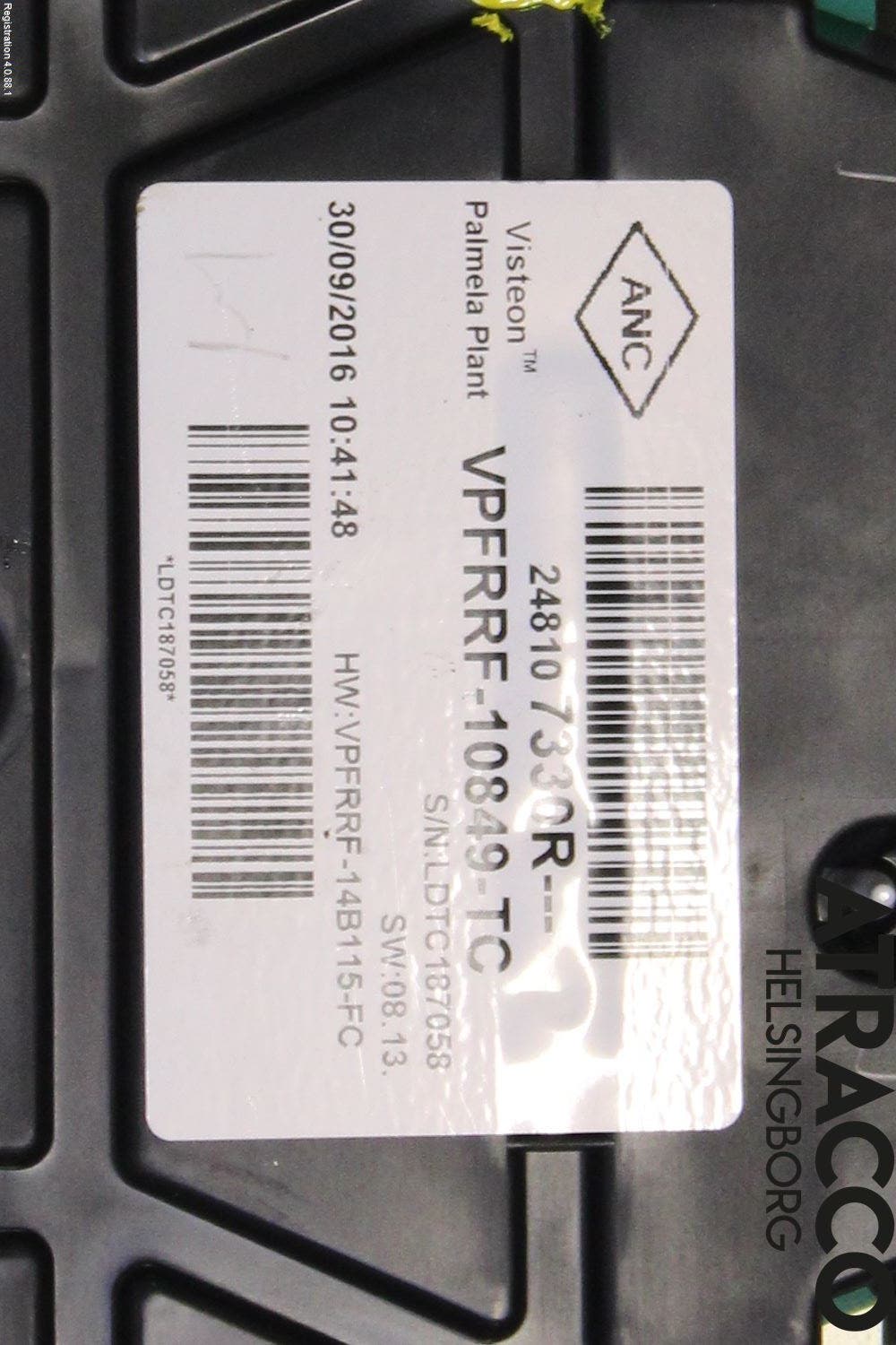 Opel VIVARO 15-19 Instrument Komb