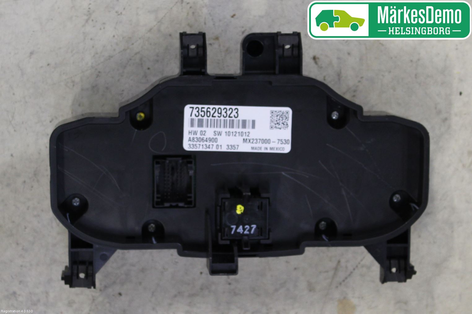 Fiat 500 07- Ac Styrenhet Ac Manöveren