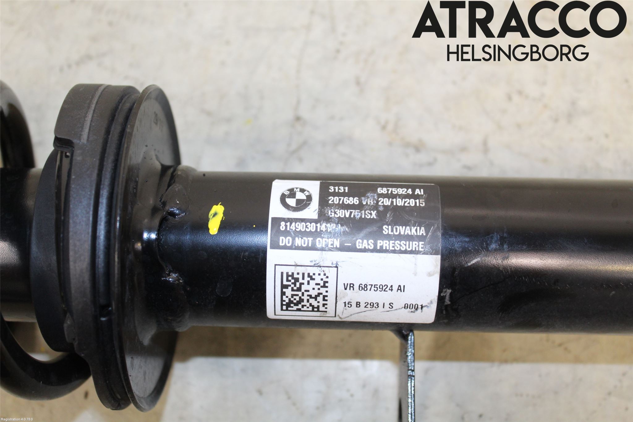 BMW 5 G30/G31/F90 17-23 Fjäderben Fram Höger