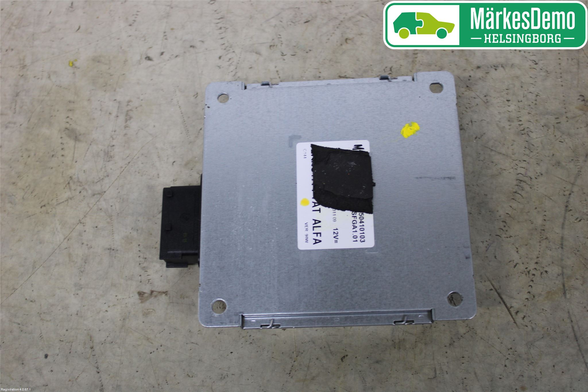 Fiat PUNTO EVO 10-12 Styrenhet Övrigt