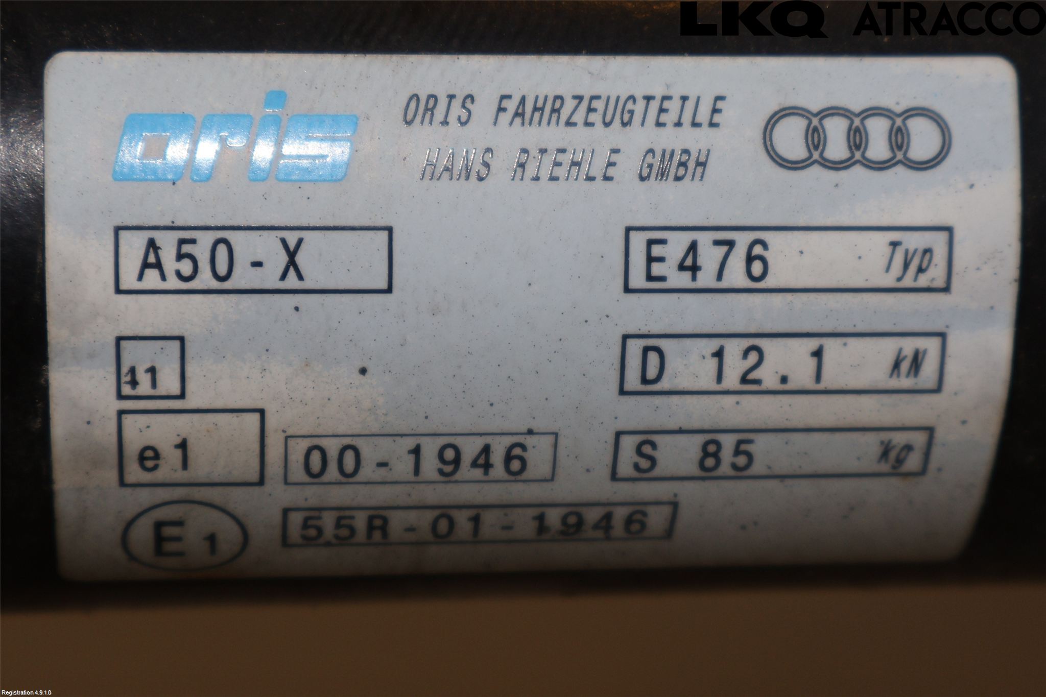 Audi A7/S7 4G 11-17 Dragkrok