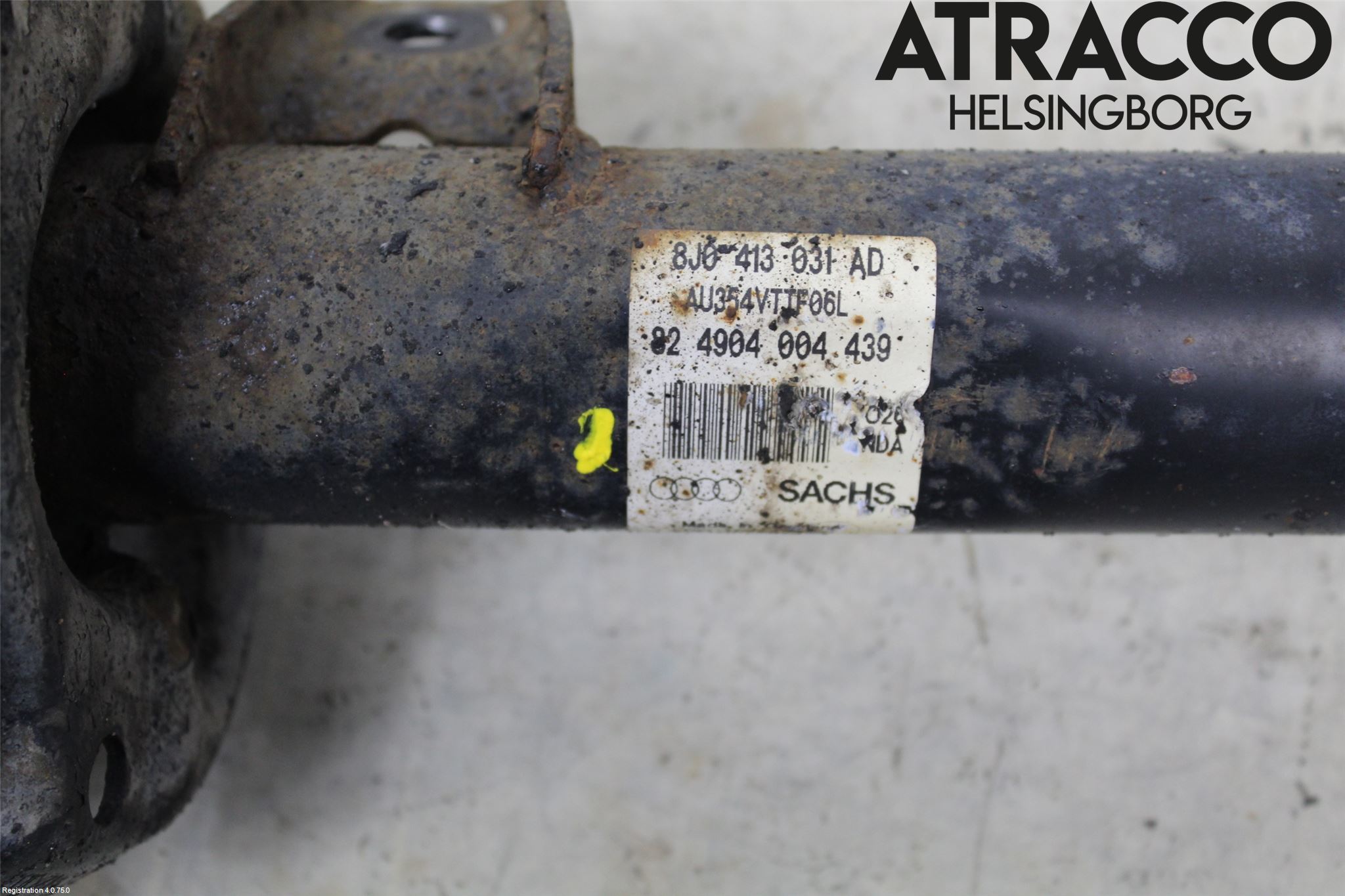 Audi TT/TTS 07-14 Fjäderben Fram Vänster