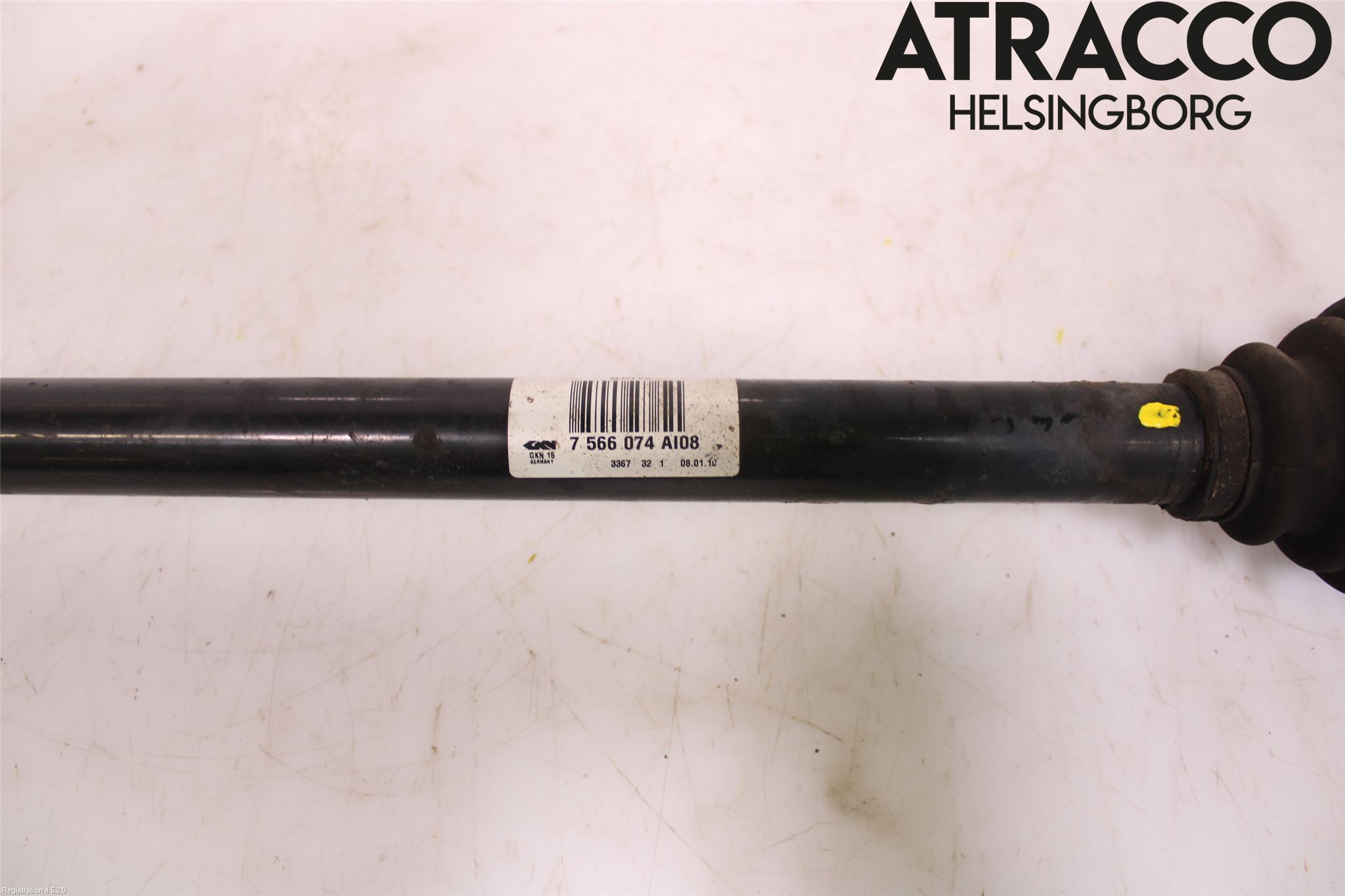 BMW 5 GT F07 09-17 Drivaxel Bak Höger
