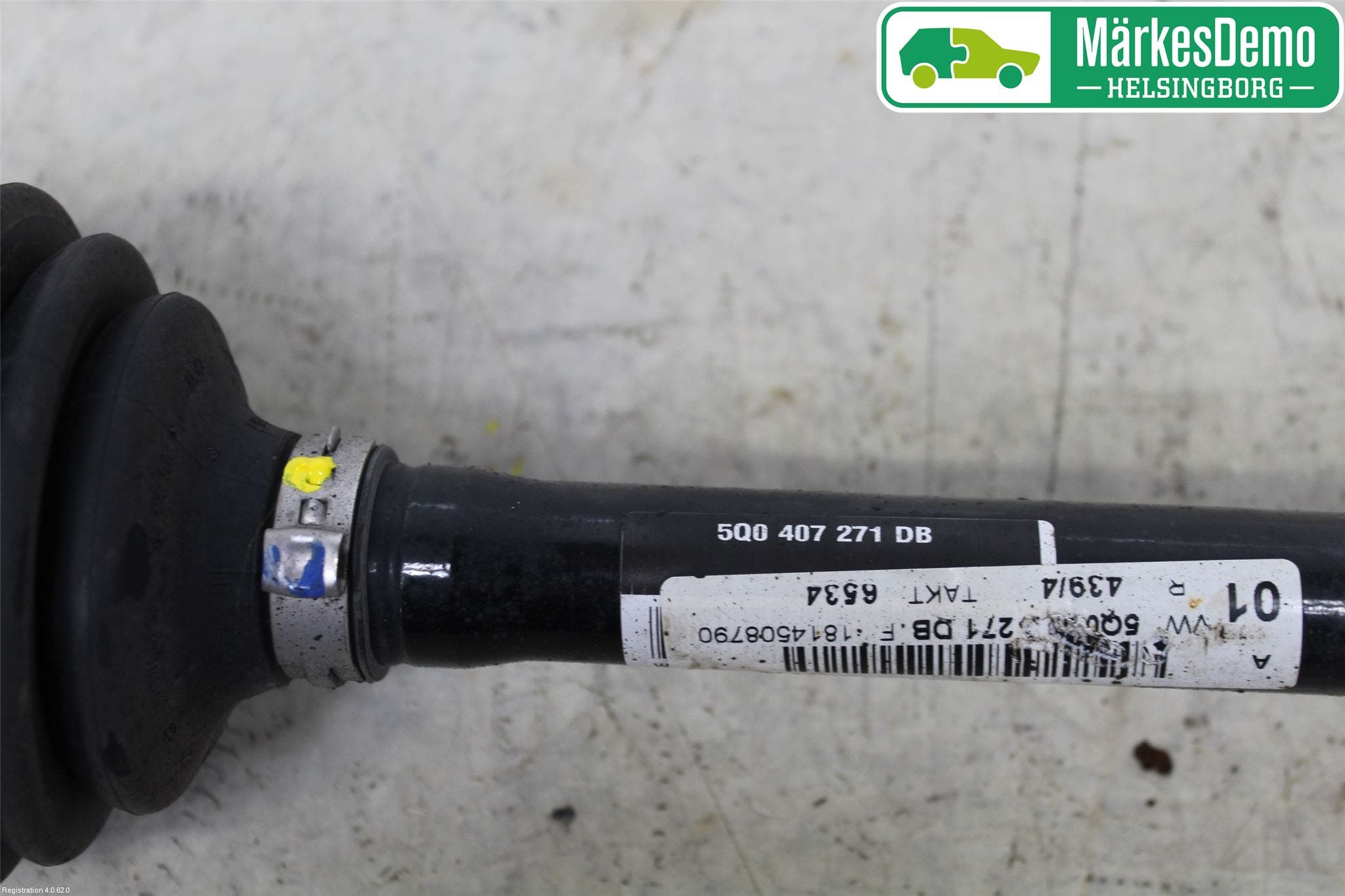 Volkswagen VW GOLF / E-GOLF VII 13-20 Drivaxel Fram Vänster