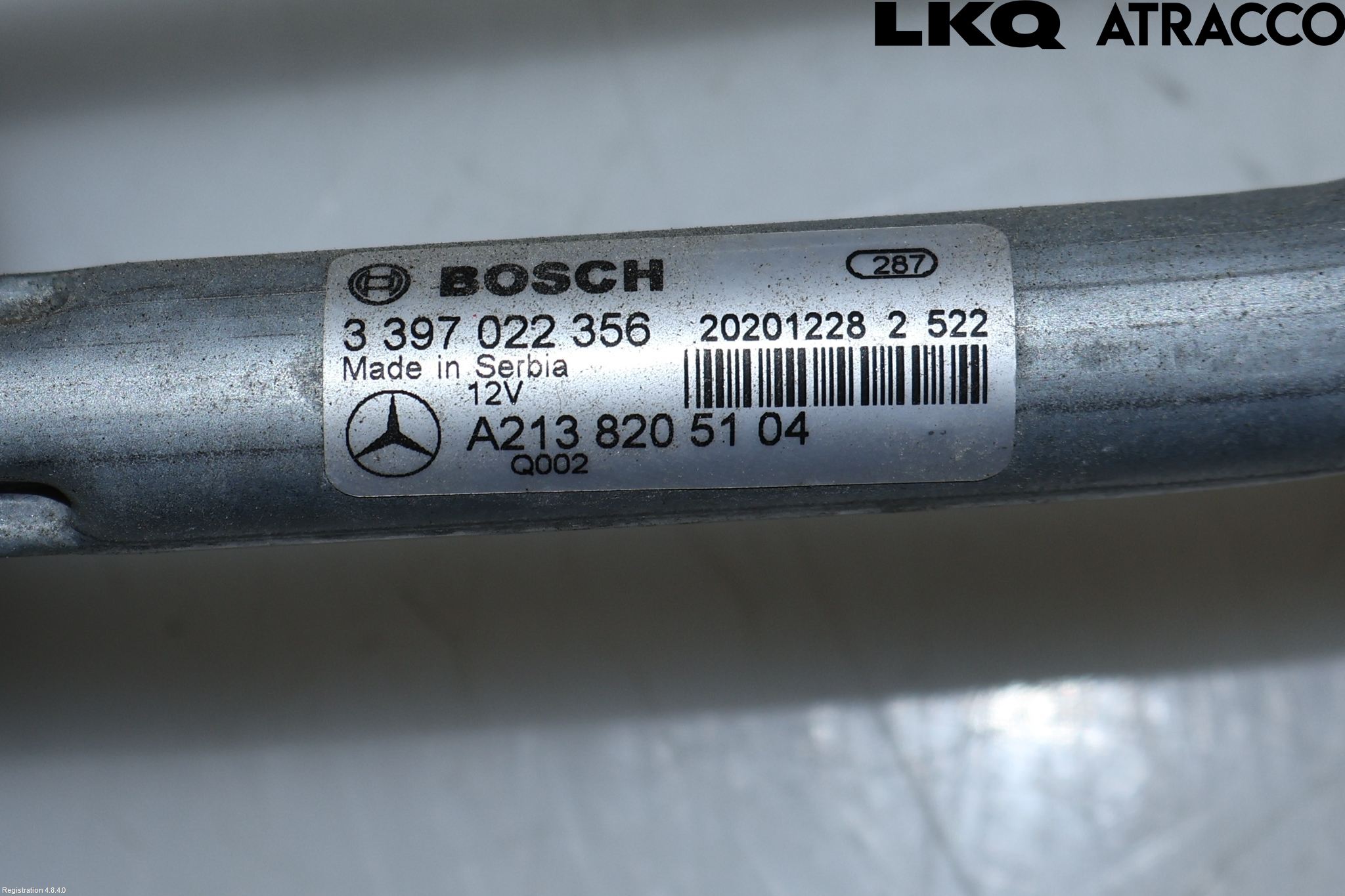Mercedes-Benz MB E-KLASS (W213) 16-23 Torkarmekanism Vindruta