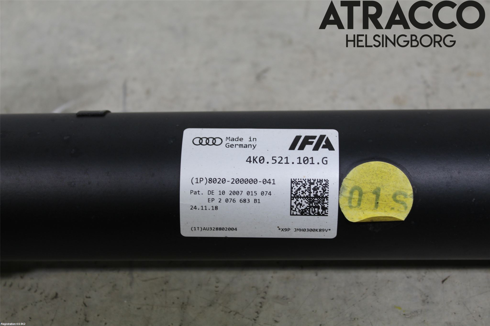 Audi A6 F2/C8 19- Mellanaxel Komp