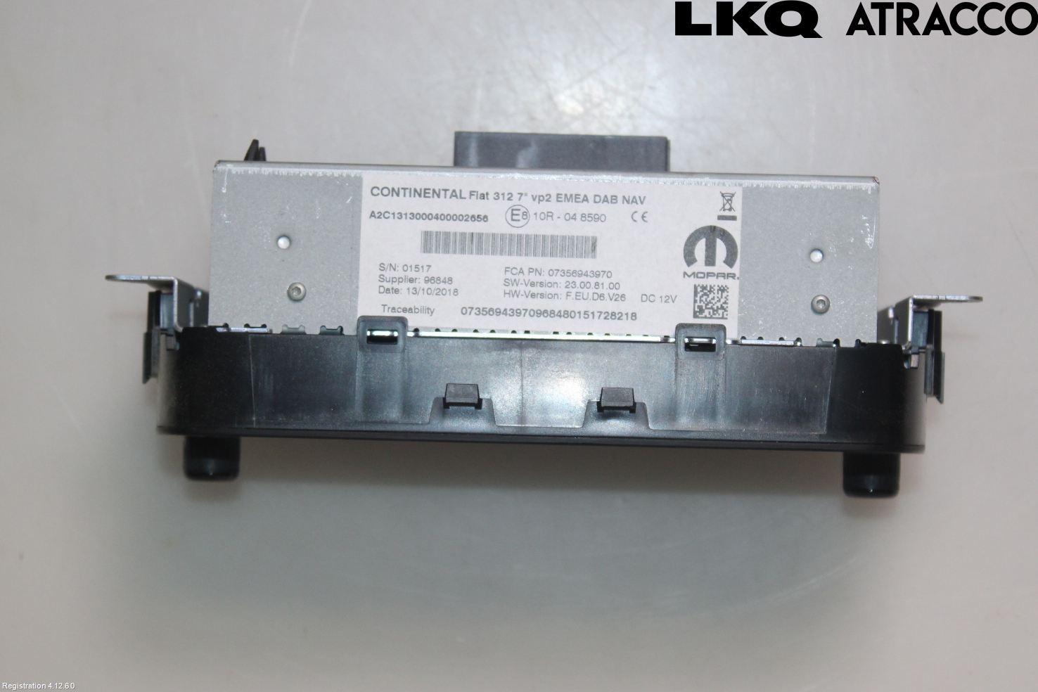 Fiat 500 07- Cd Radio - Multimediapanel