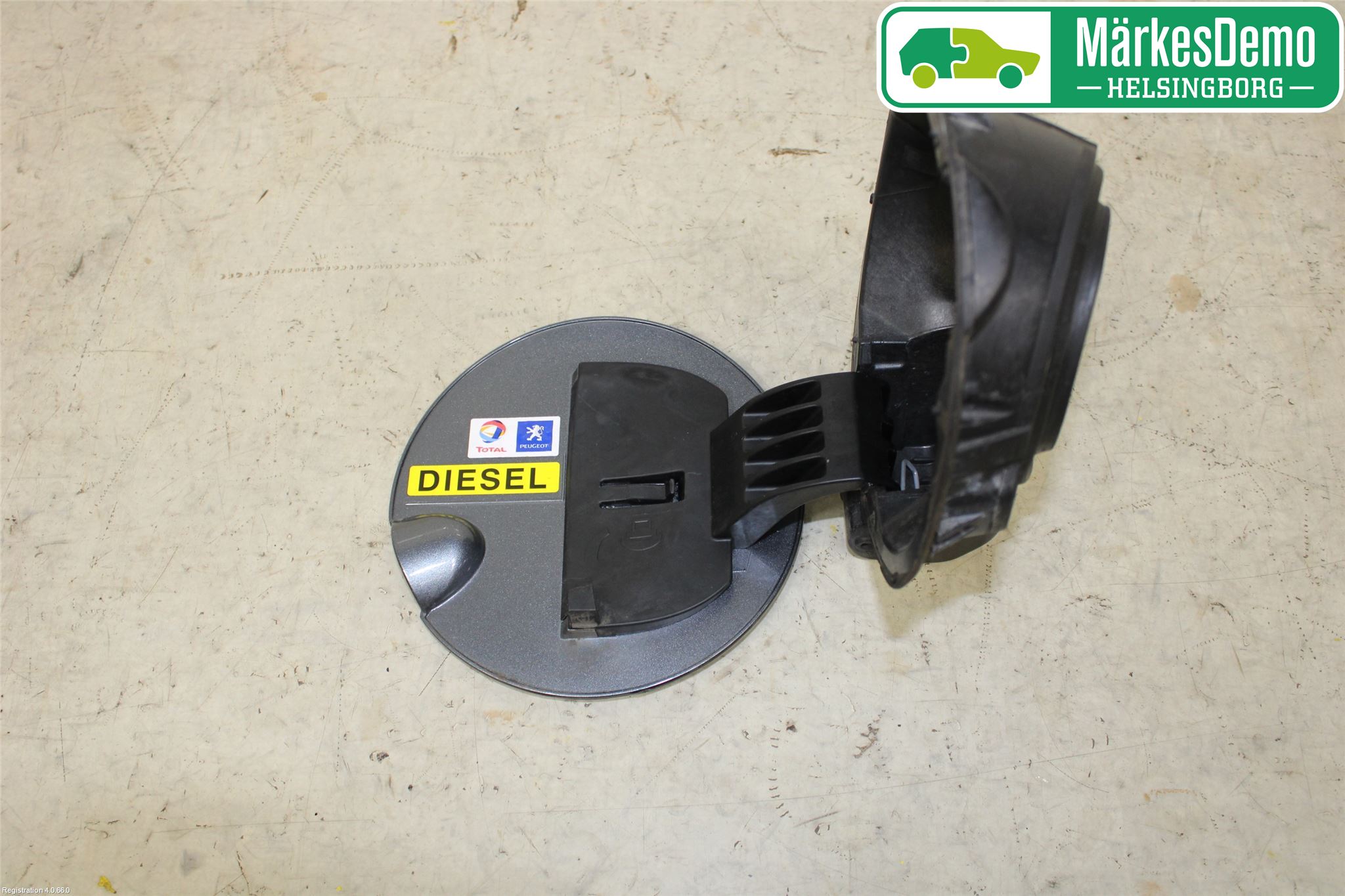 Peugeot 207 Tanklucka