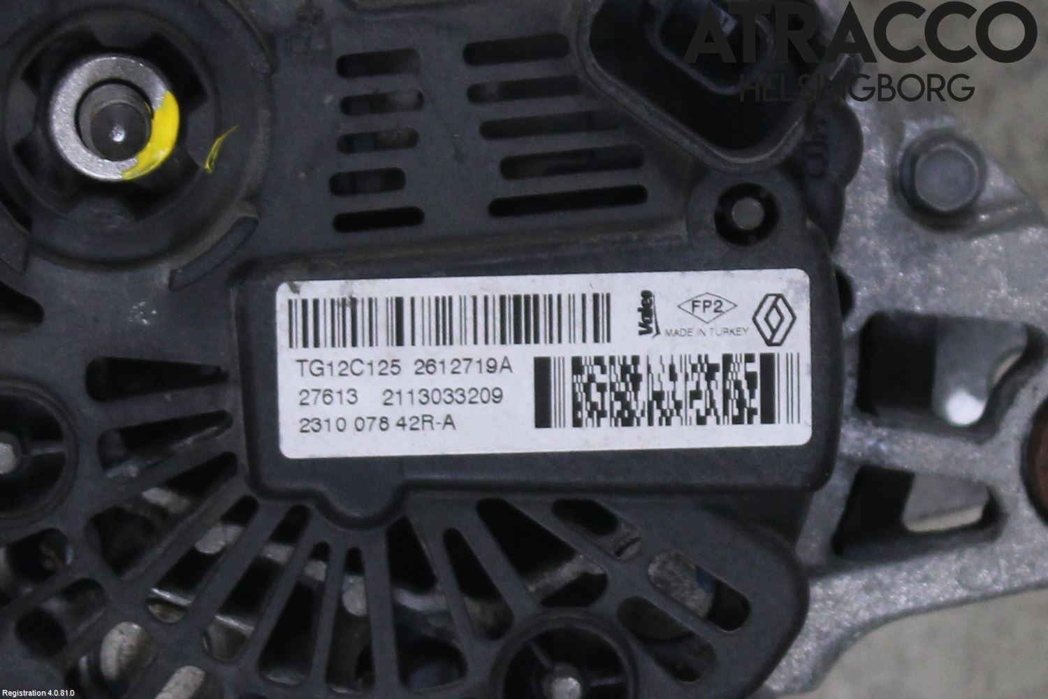 Renault CAPTUR 13-19 Generator
