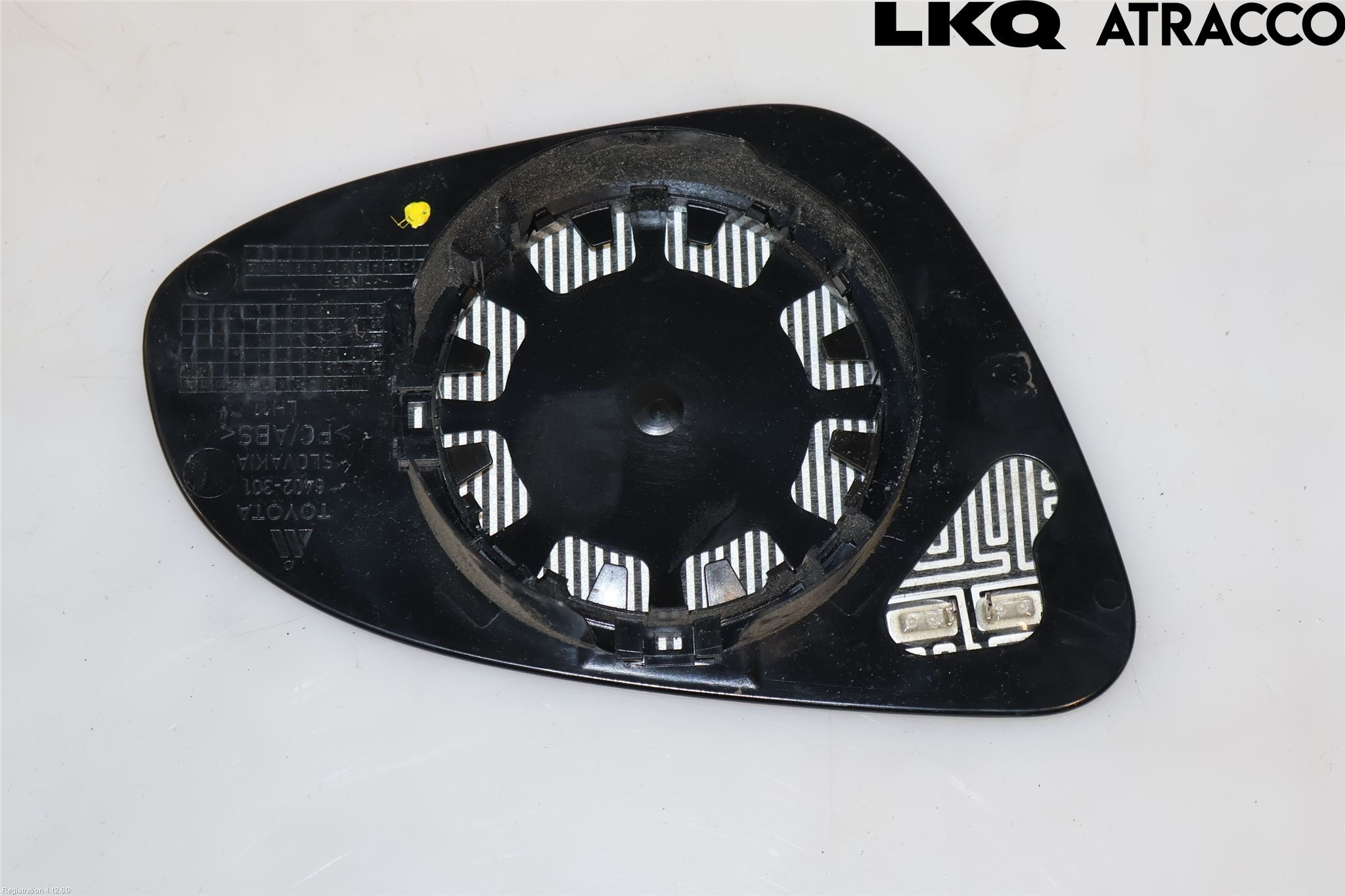 Toyota YARIS XP130 15-20 Spegelglas Vä