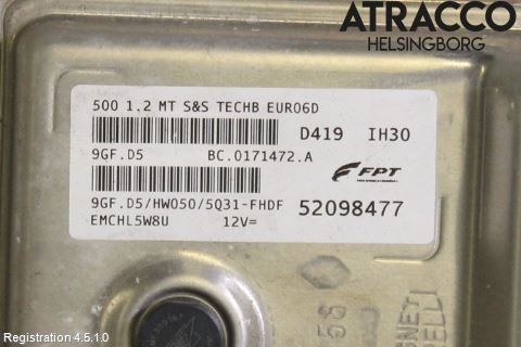 Fiat 500 07- Styrenhet Insprut Bensin