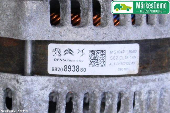 Peugeot 3008 17-24 Generator
