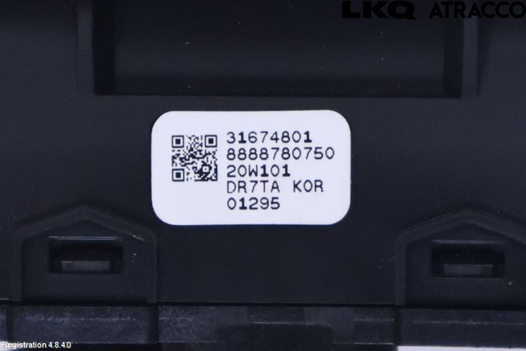 Polestar 2 20- Strömställare Baklucka