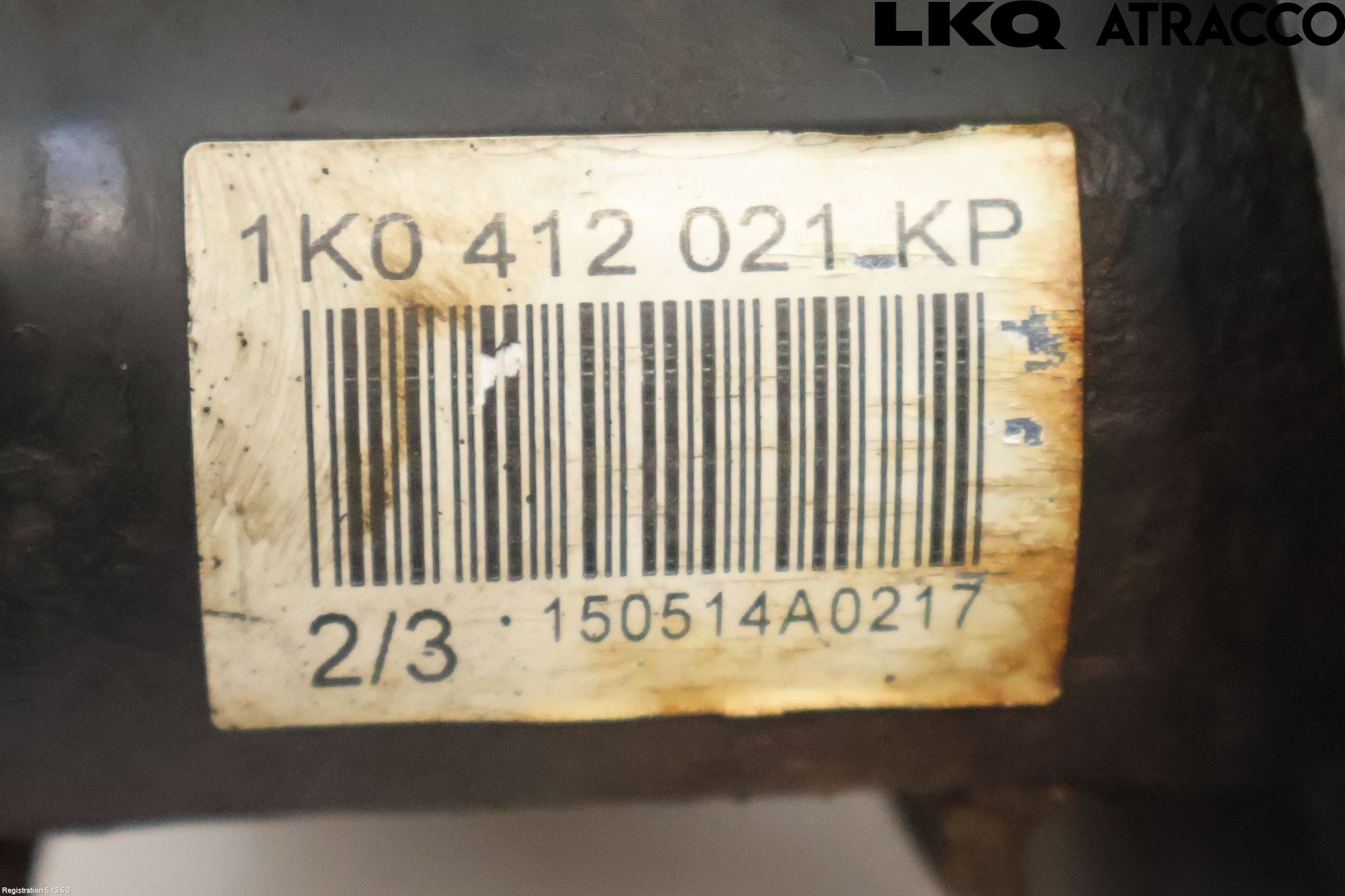 Skoda YETI Fjäderben Fram Vänster
