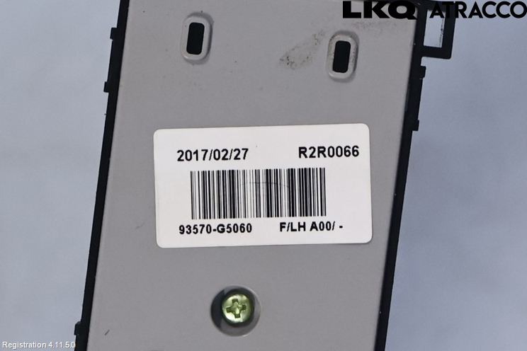 Kia NIRO (DE) 17-22 Strömställare Elhiss