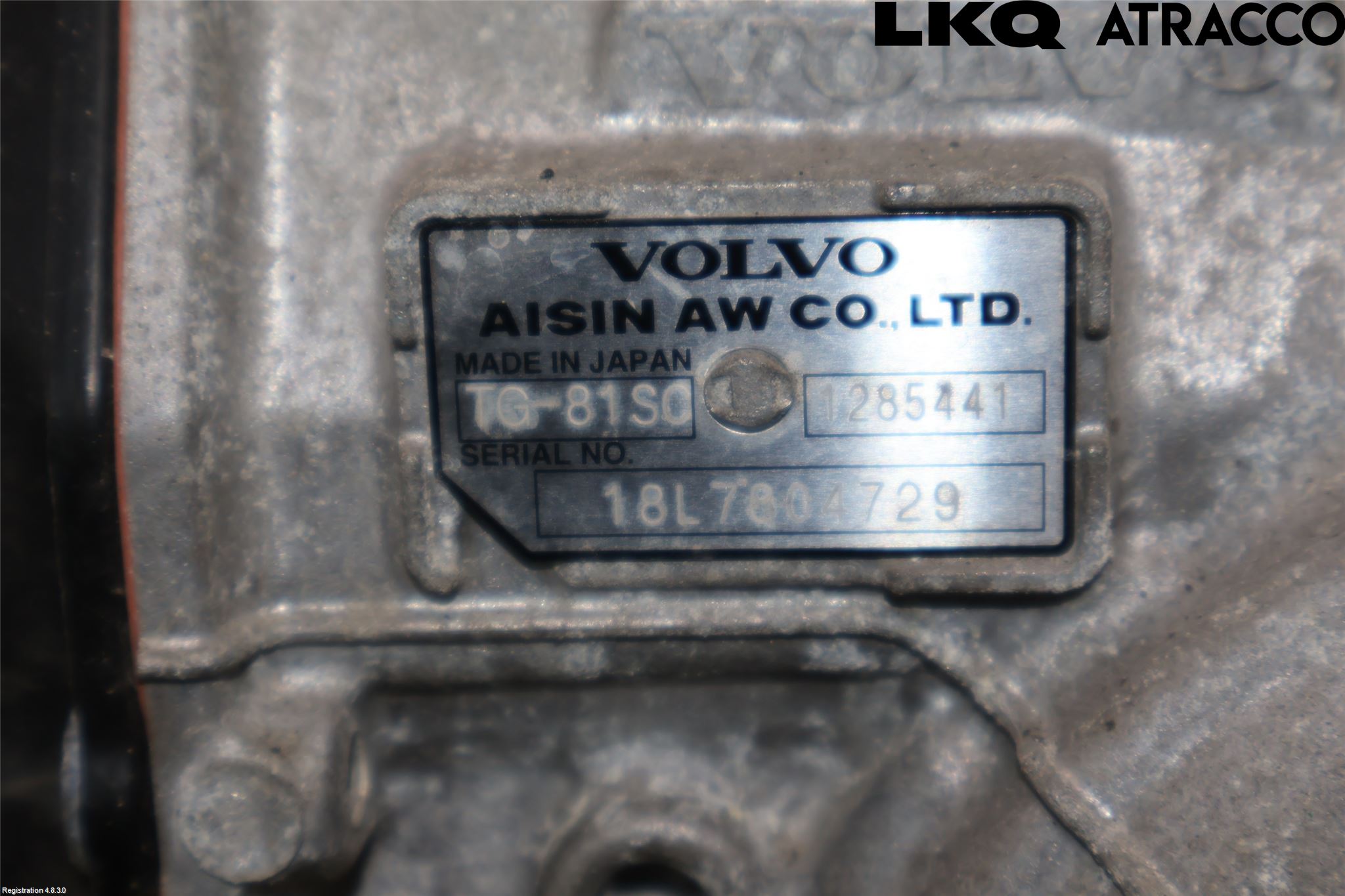 Volvo V60 19- Växellåda Automat