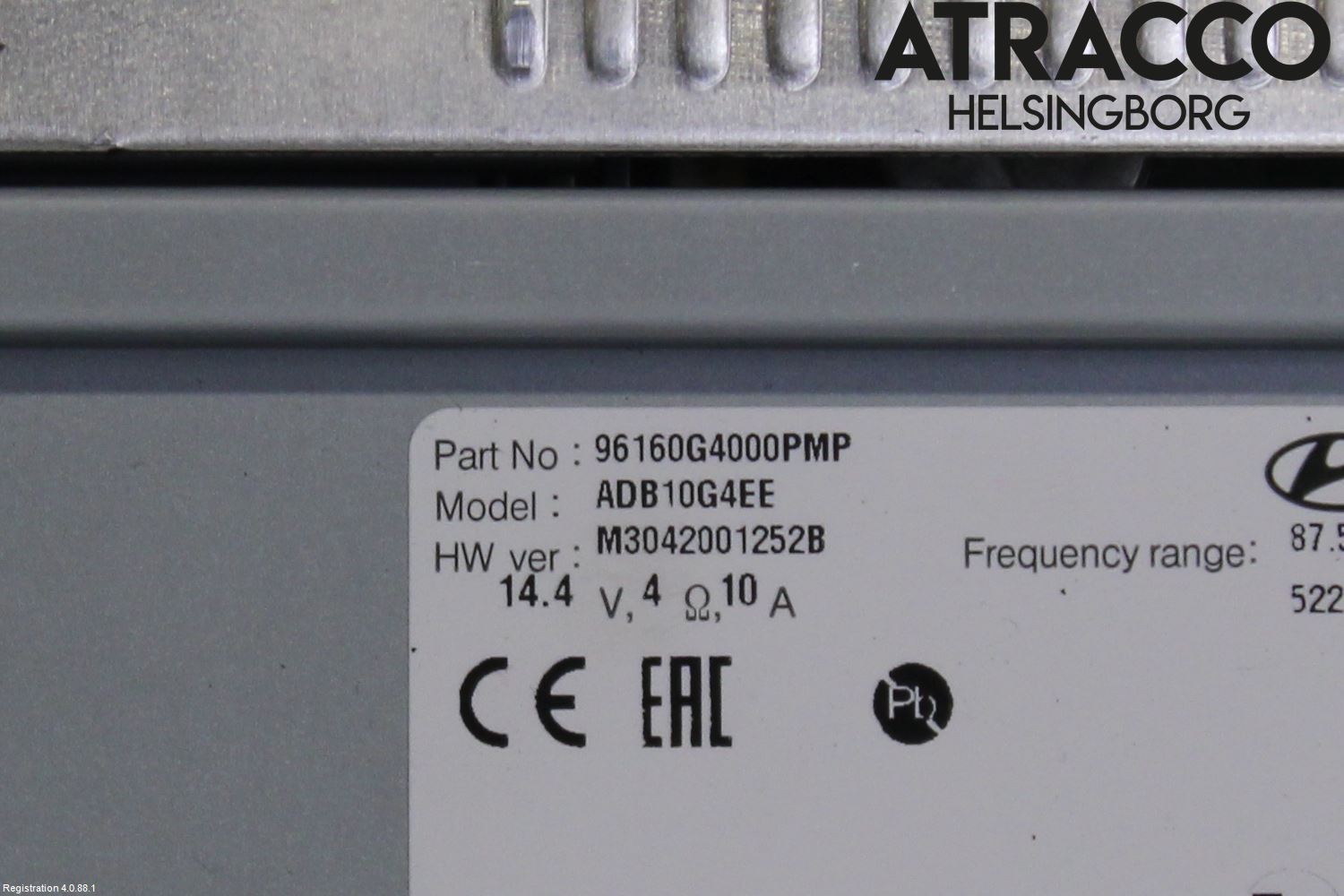 Hyundai i30 PD 17- Cd Radio - Multimediapanel