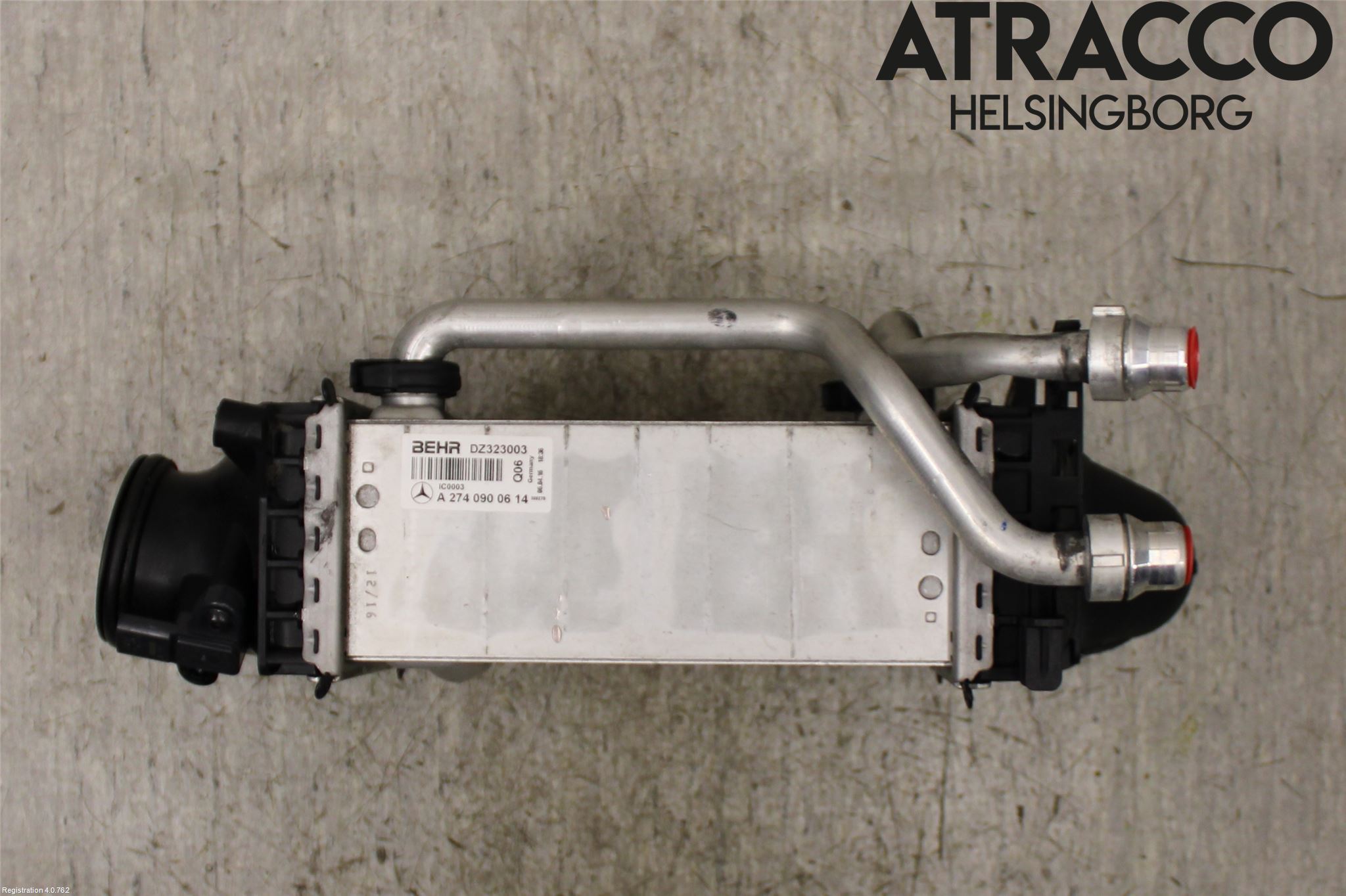 Mercedes-Benz MB C-KLASS (W205) 14-21 Laddluft-Intercooler Kyl
