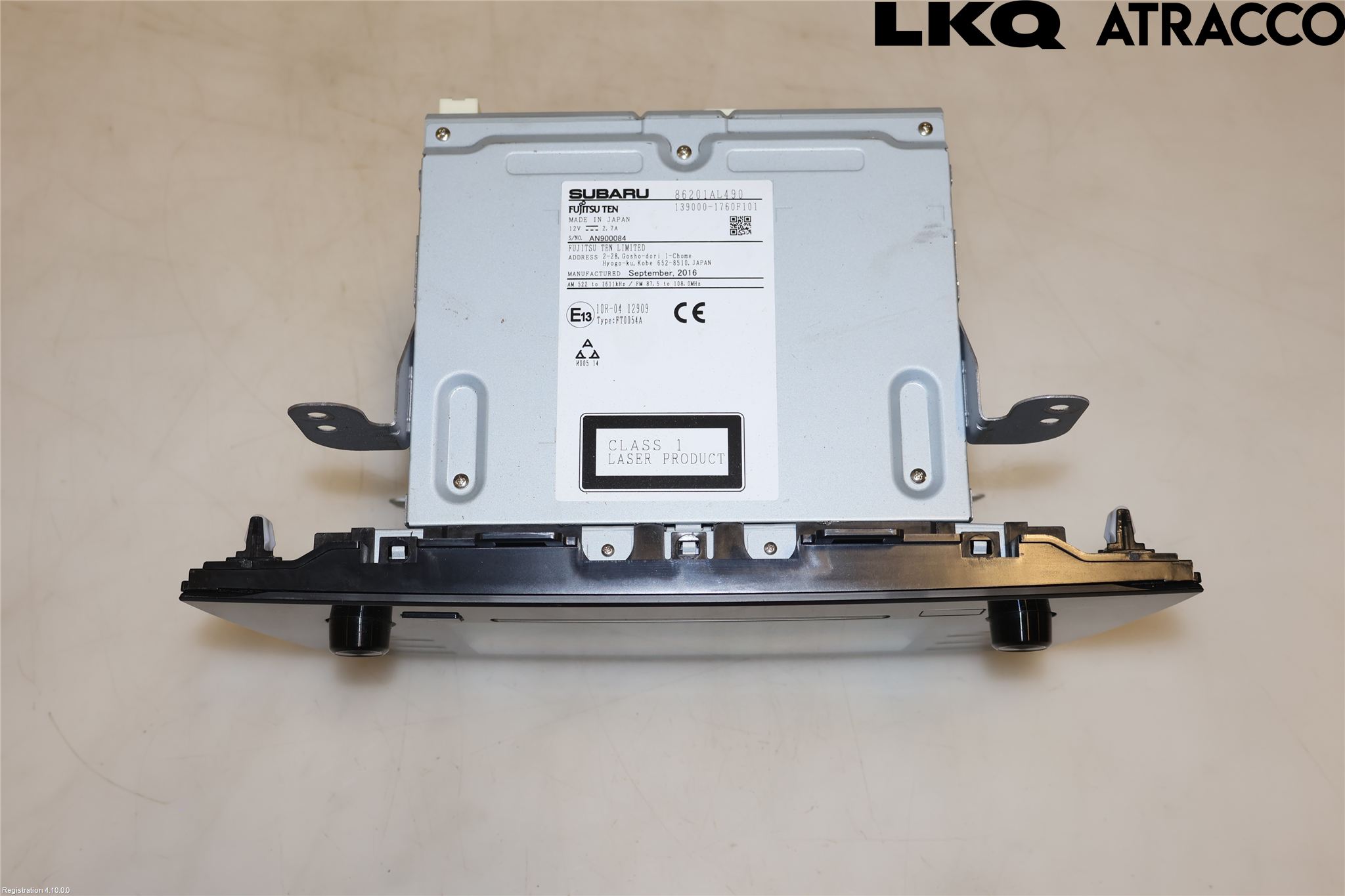 Subaru OUTBACK 15-20 Cd Radio - Multimediapanel