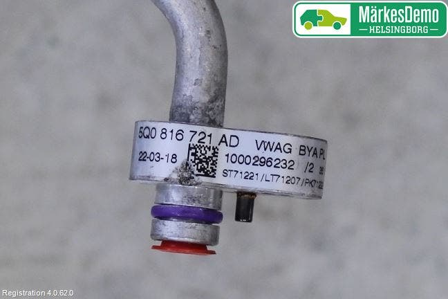 Volkswagen VW GOLF / E-GOLF VII 13-20 Ac Slang-Rör